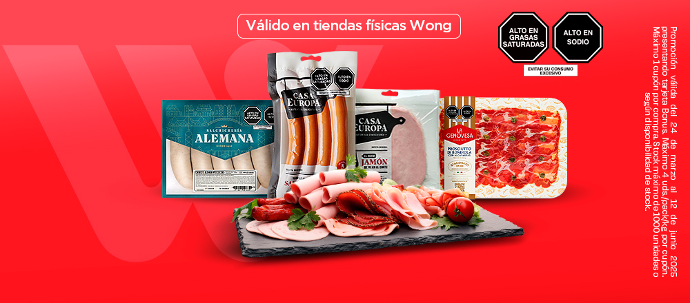 WONG | FIAMBRES & EMBUTIDOS - WONG WONG | FIAMBRES & EMBUTIDOS - WONG - Club De Suscriptores El Comercio Perú.